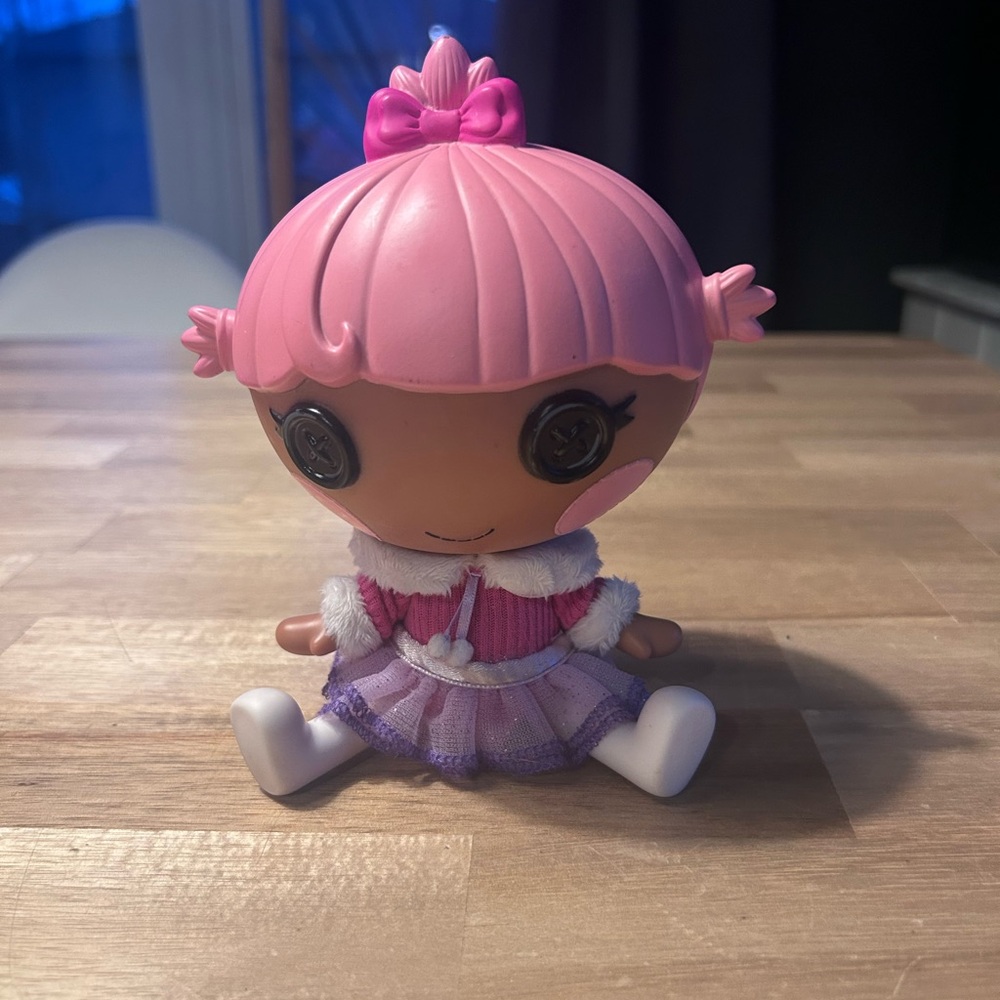 Lalaloopsy- Pink Fashion Doll with Pastel Purple Skirt - Cute Playtime Figure